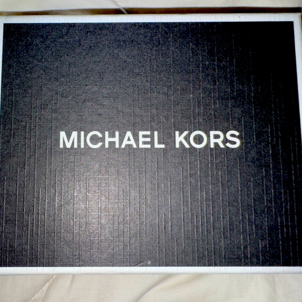MICHAEL KORS BLACK LEATHER SLIM BI FOLD MENS WALLET - NWT